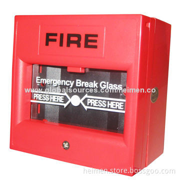 Hot-sale Emergency Call Point with Waterproof Cover Used in Fire Alarm Systems